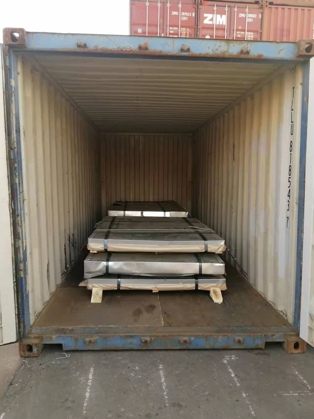 Export galvanized steel sheet to New Caledonia